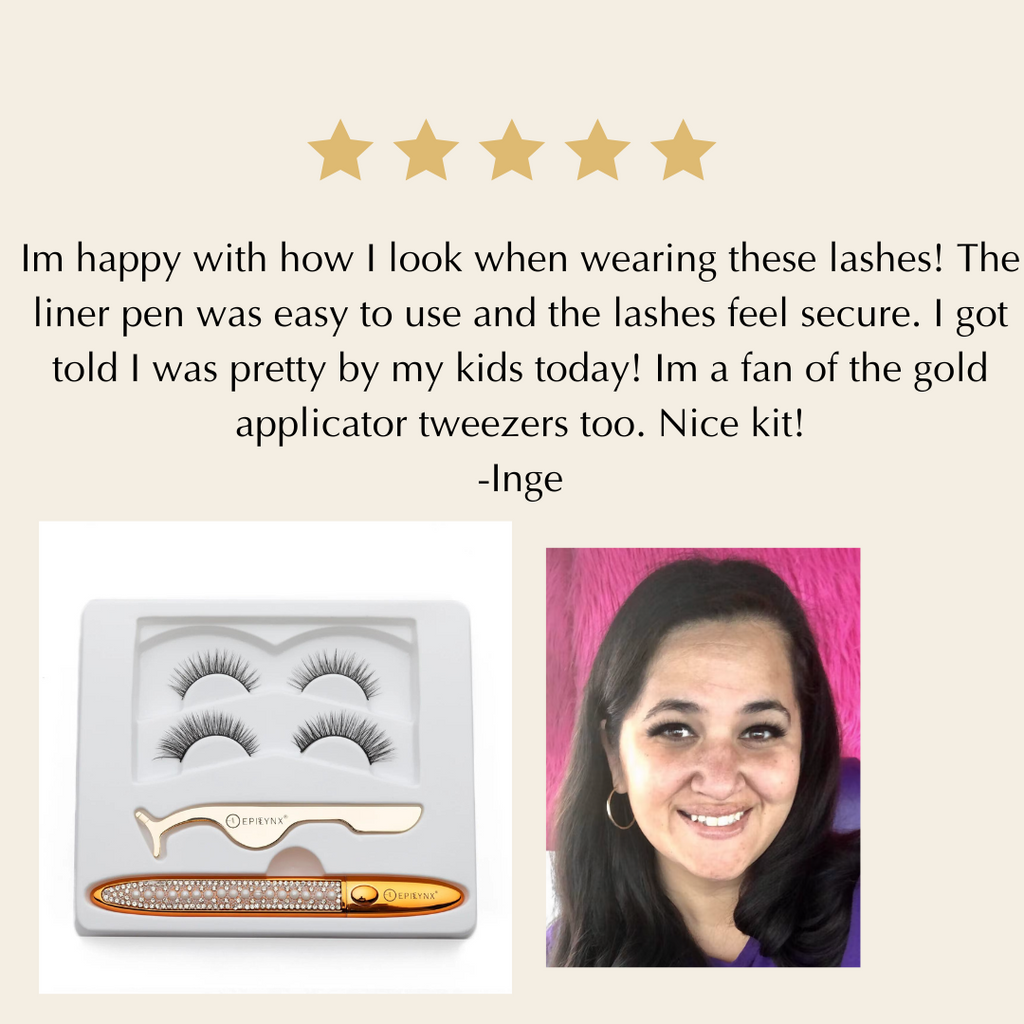 No-Glue Reusable Lash Kit for Sensitive Eyes – Magnetic Liner, No Adhesive, Nut-Free