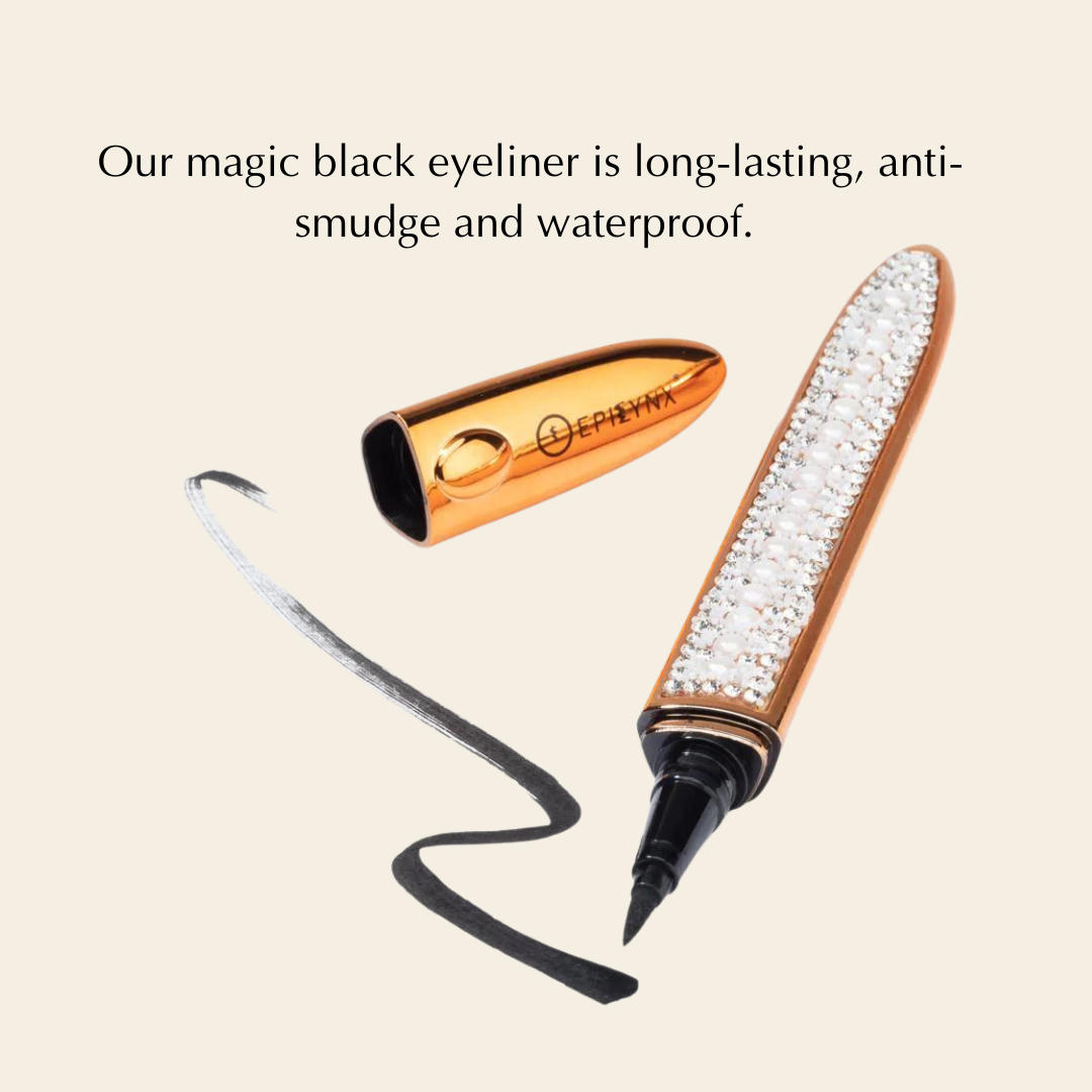 No-Glue Reusable Lash Kit for Sensitive Eyes – Magnetic Liner, No Adhesive, Nut-Free