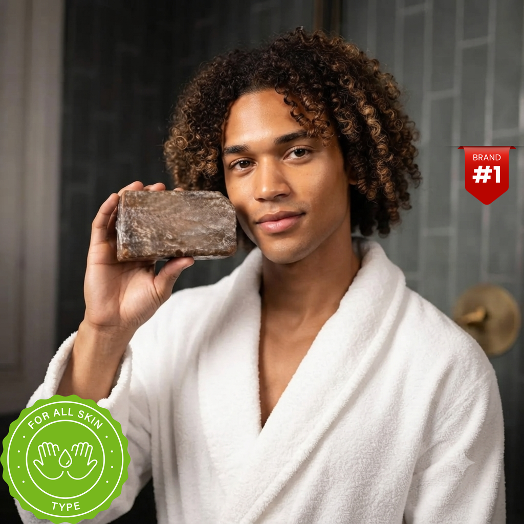 Authentic African Black Soap | Organic Skincare for Clear & Glowing Skin