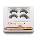 No-Glue Reusable Lash Kit for Sensitive Eyes – Magnetic Liner, No Adhesive, Nut-Free
