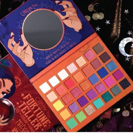 Beauty Creations Fortune Teller 35 Color Eyeshadow Palette Past Present Future